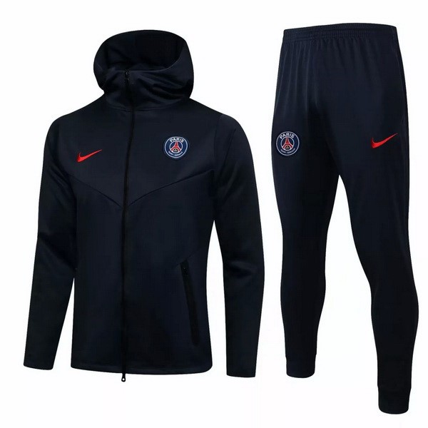 Chaqueta Con Capucha Paris Saint Germain 2021/22 Azul Marino